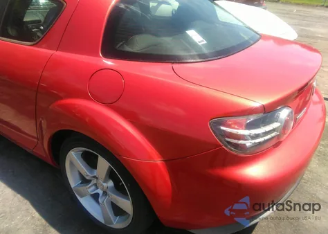 2004 Mazda Rx-8 6 Speed Manual из США, поврежденный, VIN JM1FE173740105156